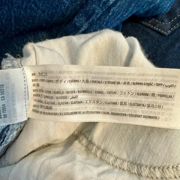 Abercrombie & Fitch, The 90s Relaxed Jean, High Rise, Curve Love, Size 33 - EUC - Picture 5 of 6